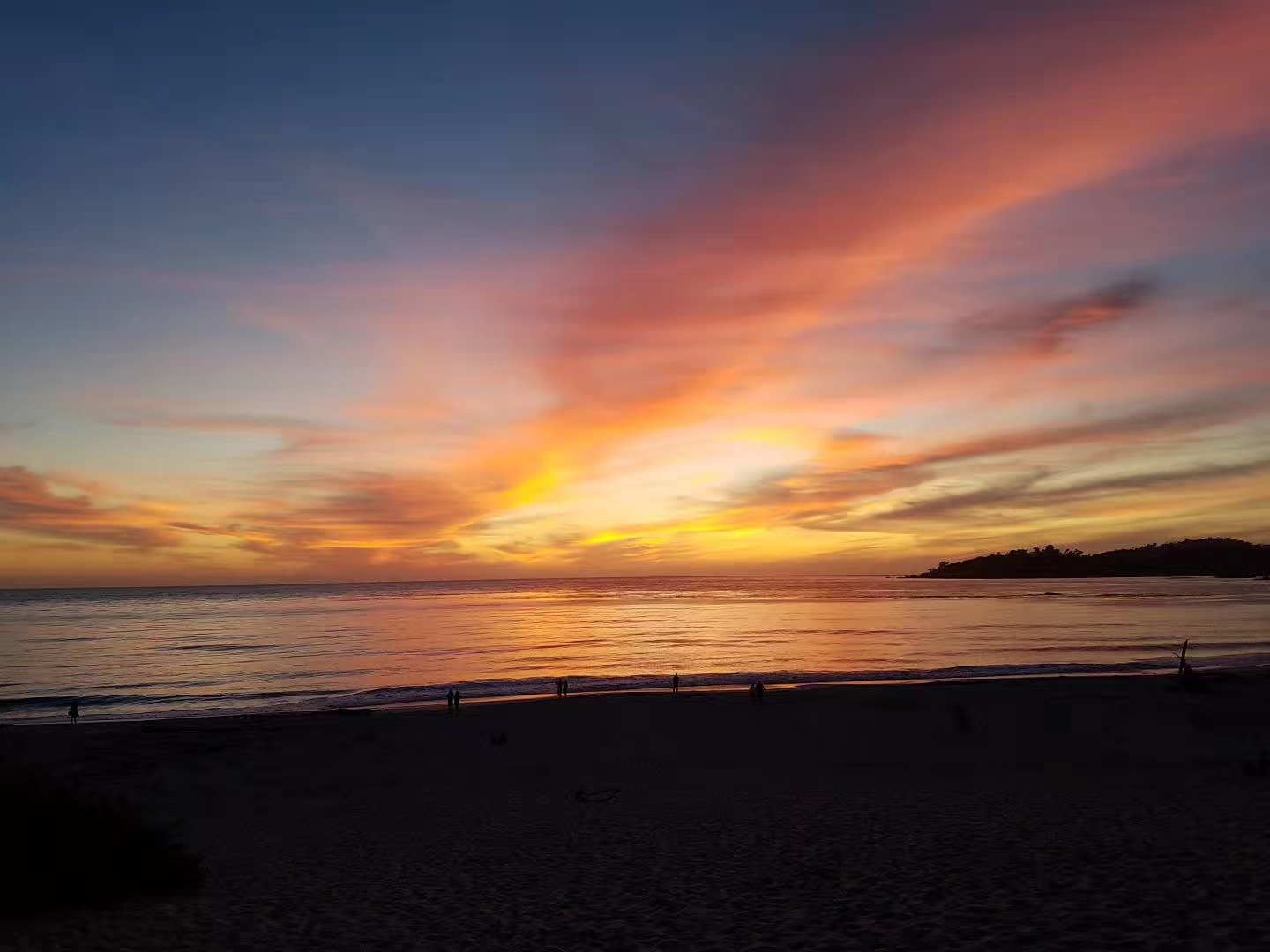 Sunset in Carmel-by-the-Sea, California