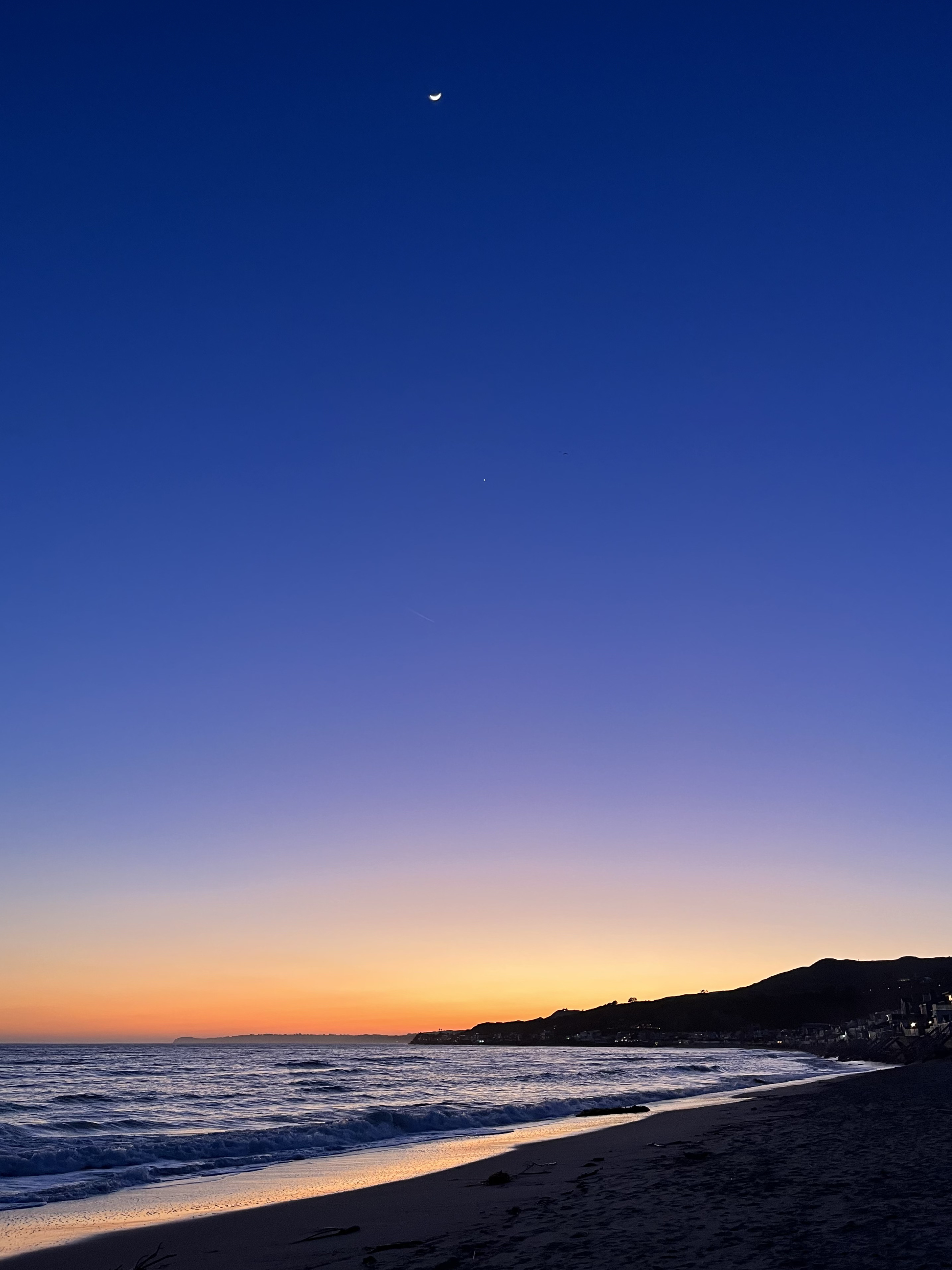 Malibu at Night, California